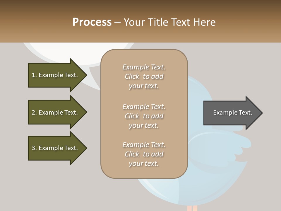 Cute Concept Announce PowerPoint Template