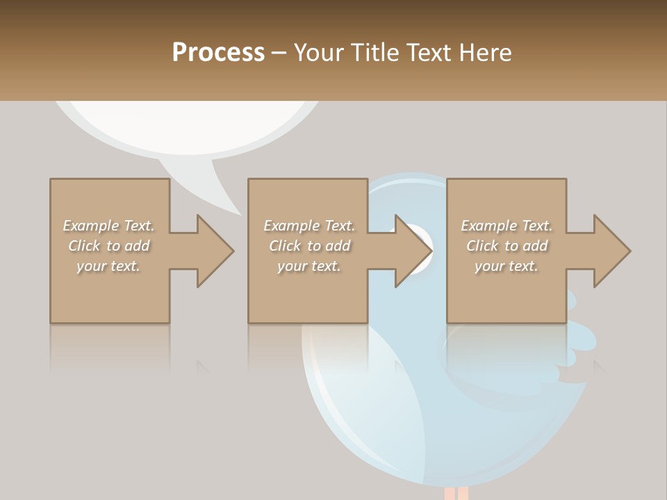 Cute Concept Announce PowerPoint Template