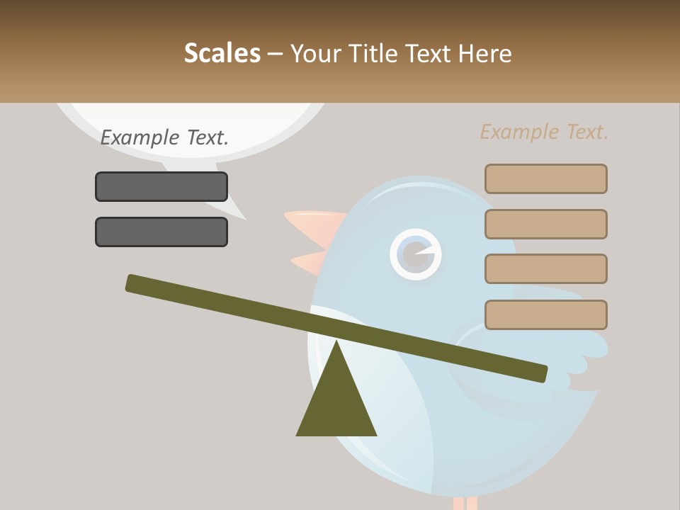 Cute Concept Announce PowerPoint Template