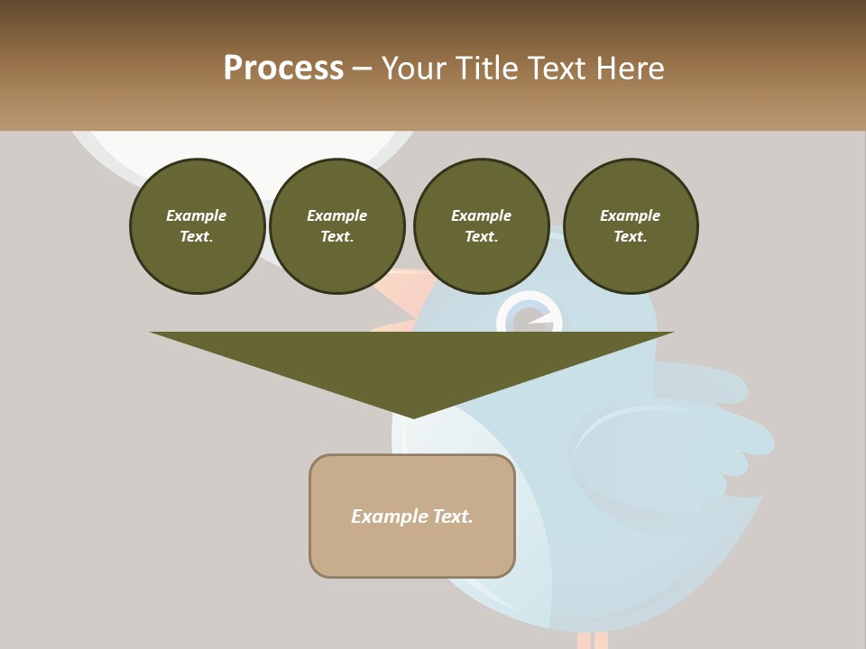 Cute Concept Announce PowerPoint Template