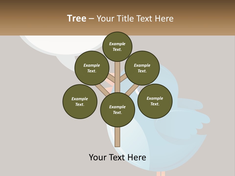 Cute Concept Announce PowerPoint Template