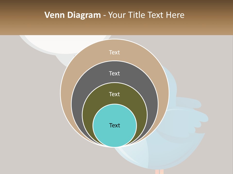 Cute Concept Announce PowerPoint Template