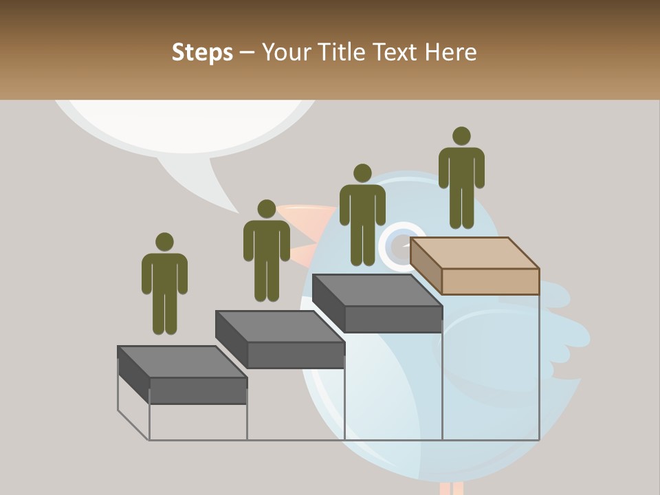 Cute Concept Announce PowerPoint Template