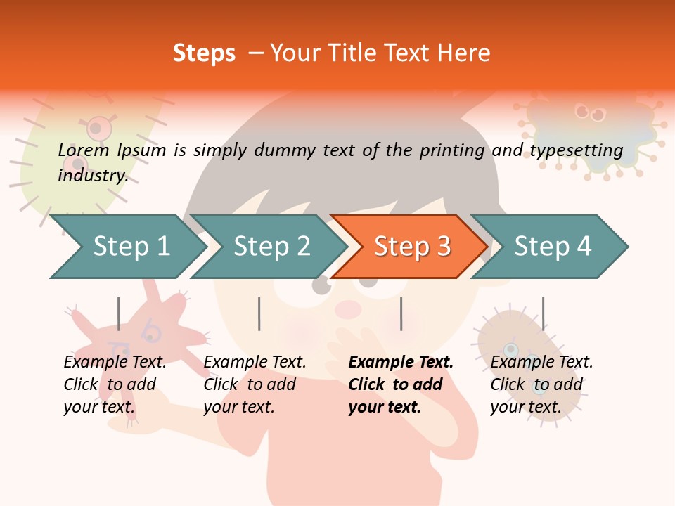 Healthcare Contagious Template PowerPoint Template