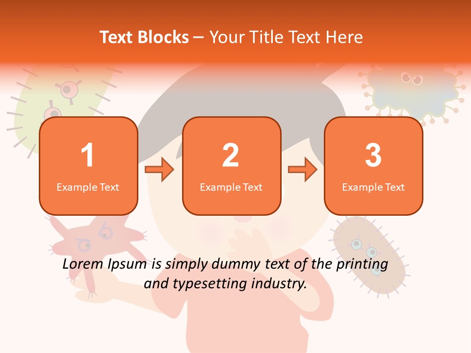 Healthcare Contagious Template PowerPoint Template