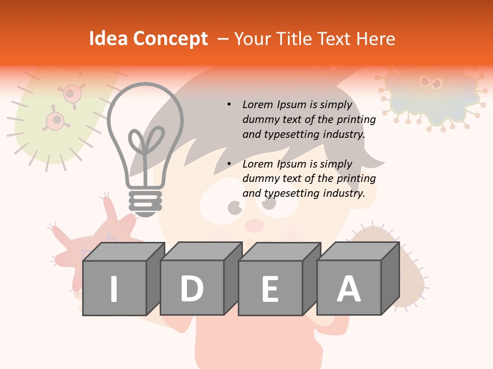 Healthcare Contagious Template PowerPoint Template