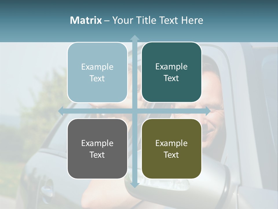 Girls Mobile Travel PowerPoint Template