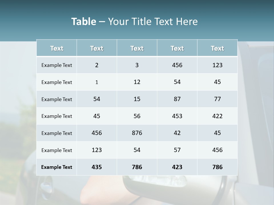 Girls Mobile Travel PowerPoint Template