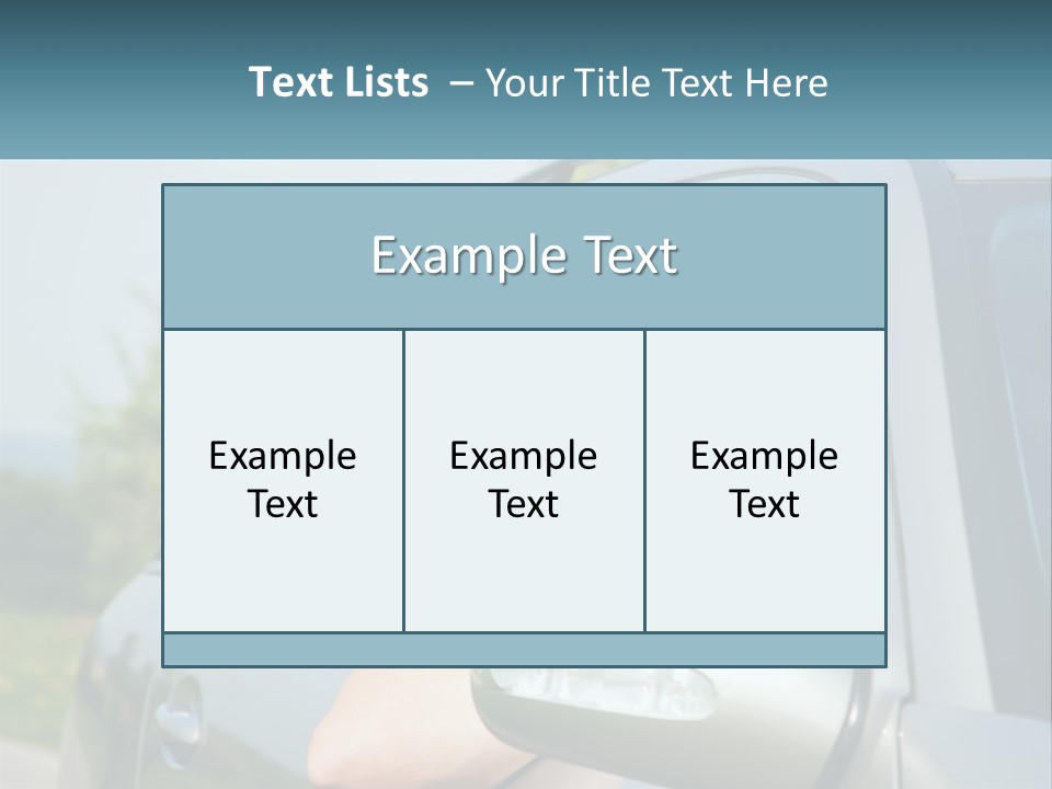 Girls Mobile Travel PowerPoint Template