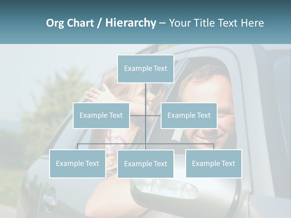 Girls Mobile Travel PowerPoint Template