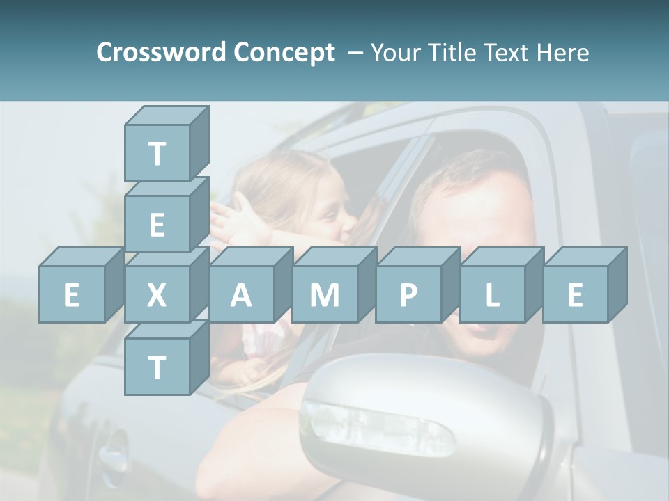 Girls Mobile Travel PowerPoint Template