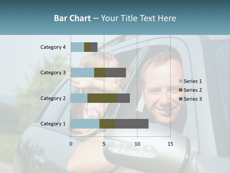 Girls Mobile Travel PowerPoint Template