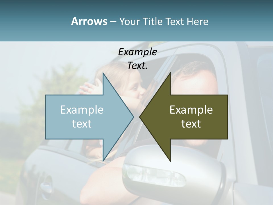 Girls Mobile Travel PowerPoint Template