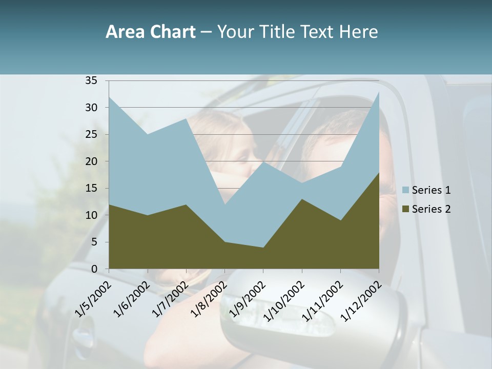 Girls Mobile Travel PowerPoint Template