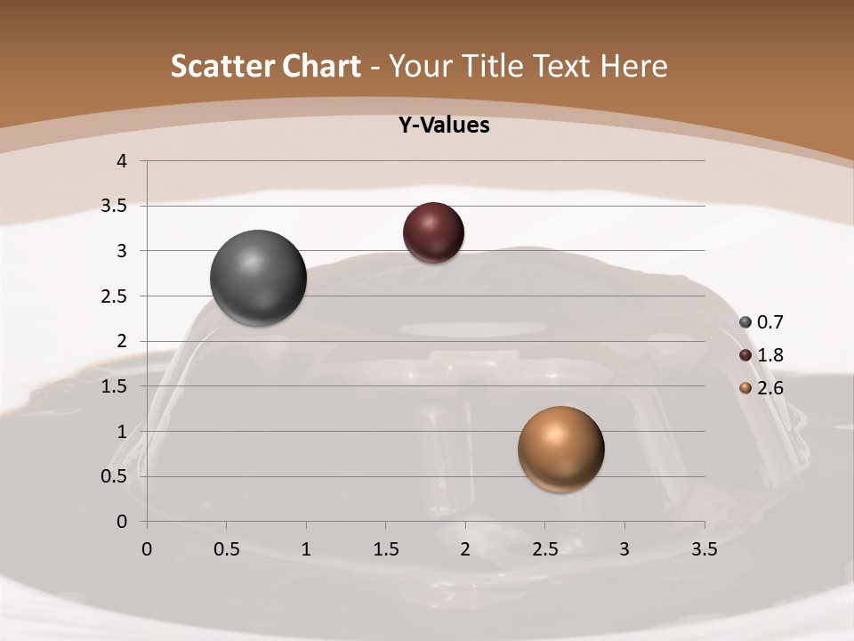 Brown Aliment Mousse PowerPoint Template