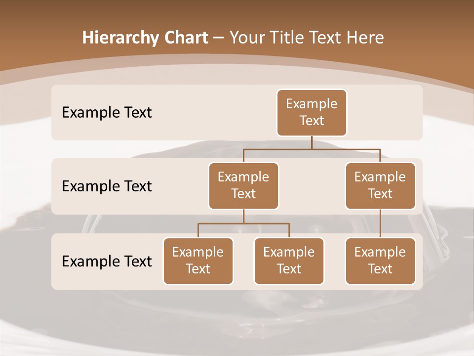 Brown Aliment Mousse PowerPoint Template