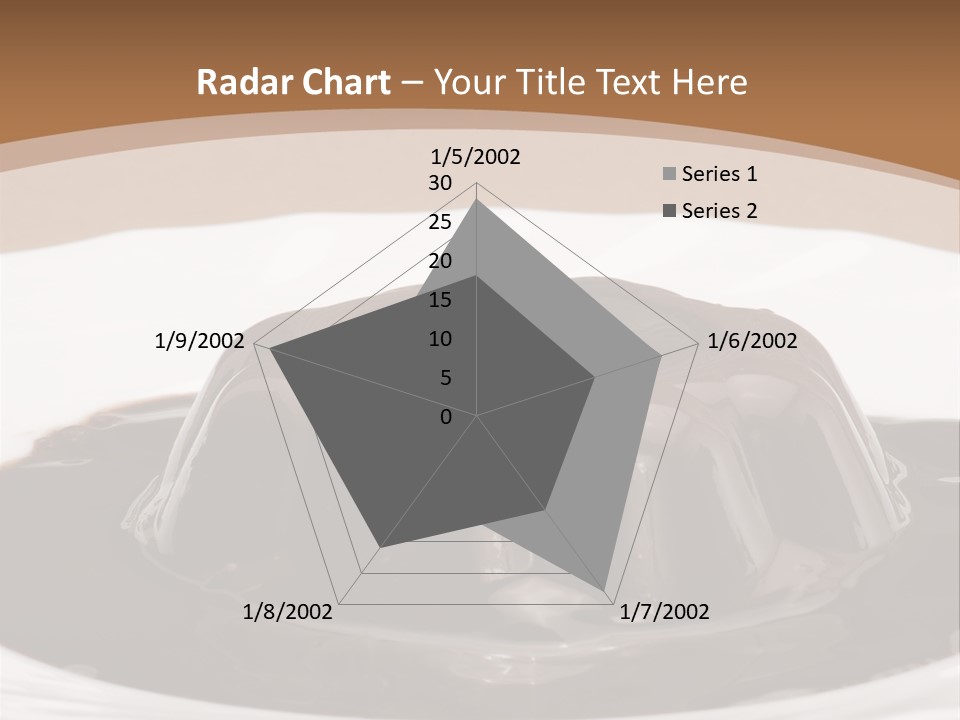 Brown Aliment Mousse PowerPoint Template