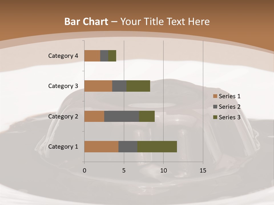 Brown Aliment Mousse PowerPoint Template