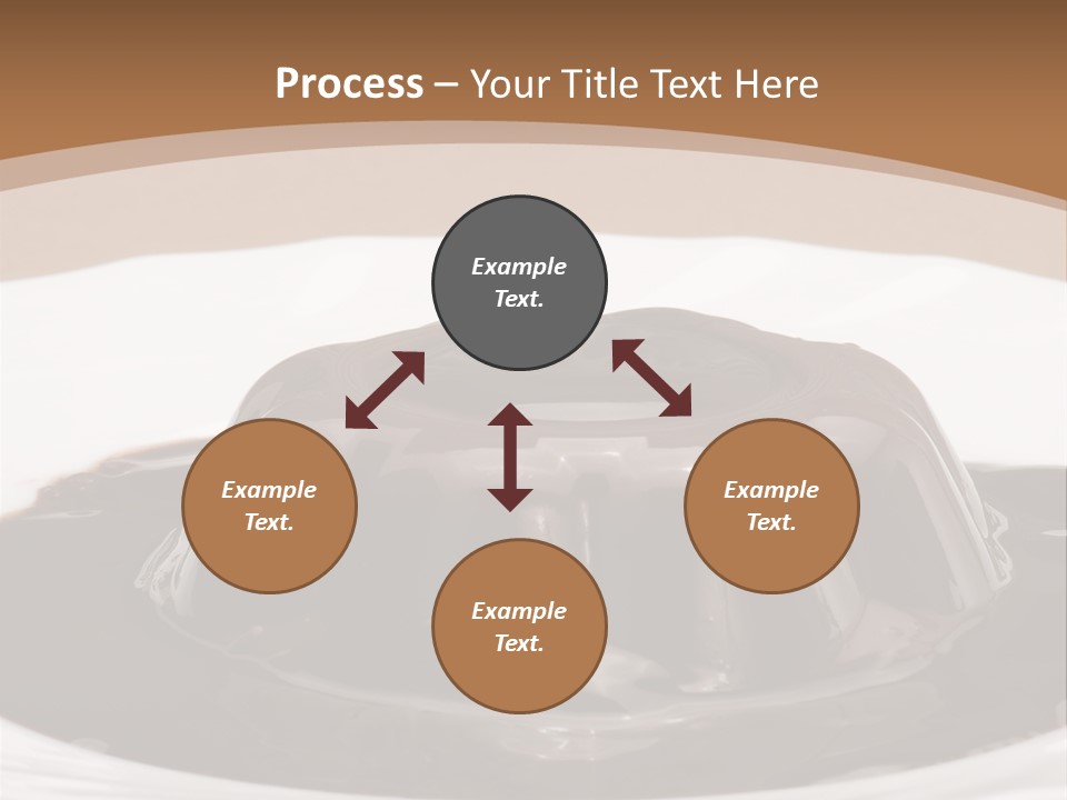 Brown Aliment Mousse PowerPoint Template