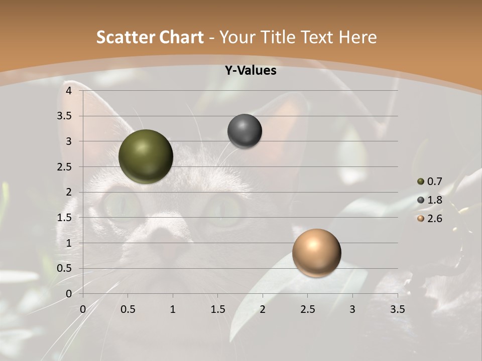 Green Creature Hair PowerPoint Template