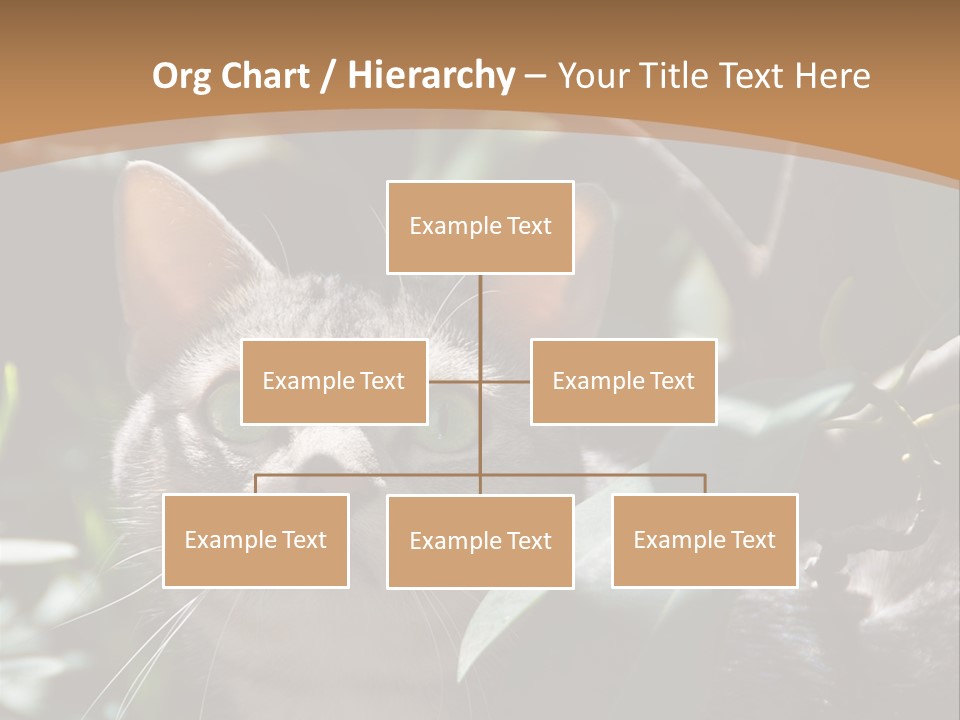 Green Creature Hair PowerPoint Template