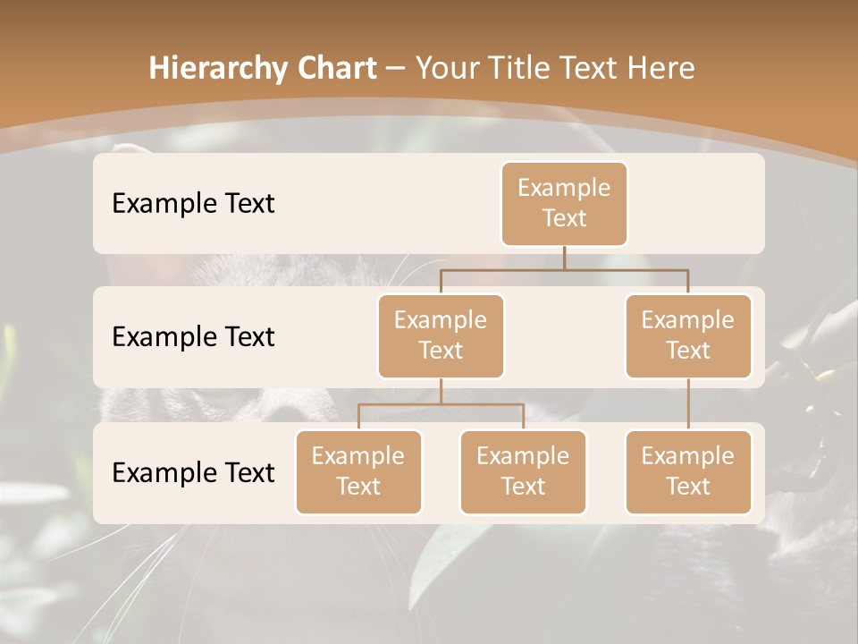 Green Creature Hair PowerPoint Template