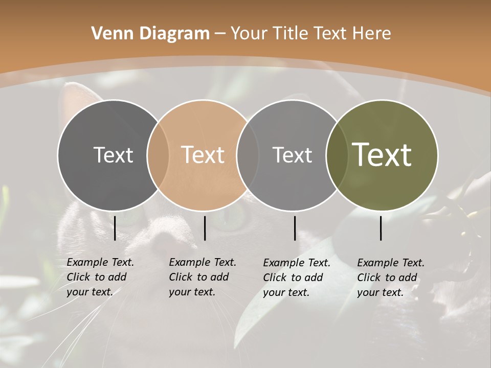 Green Creature Hair PowerPoint Template