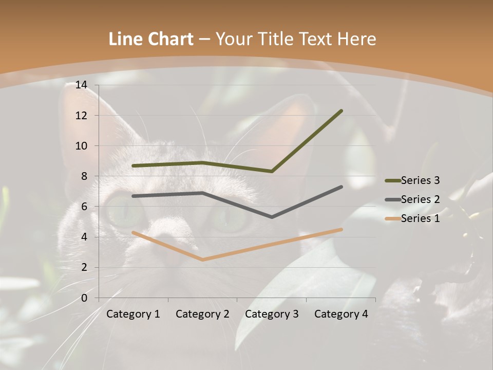Green Creature Hair PowerPoint Template