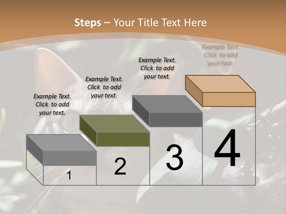 Green Creature Hair PowerPoint Template
