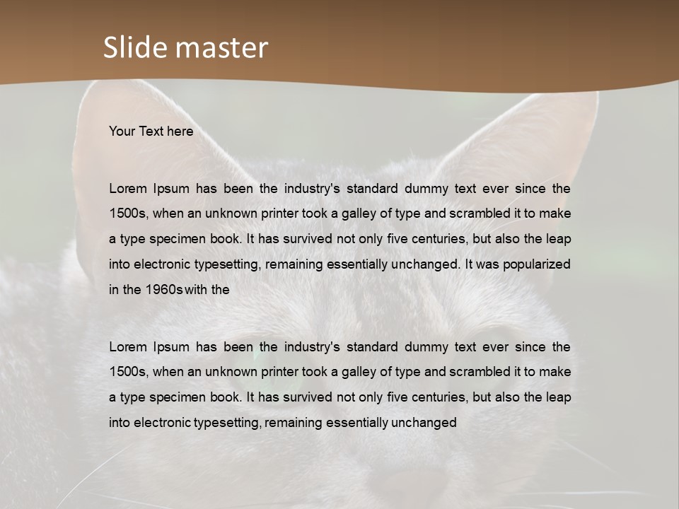 Ears Eyes Nature PowerPoint Template