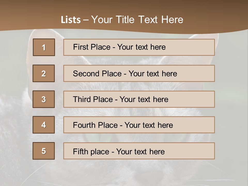 Ears Eyes Nature PowerPoint Template