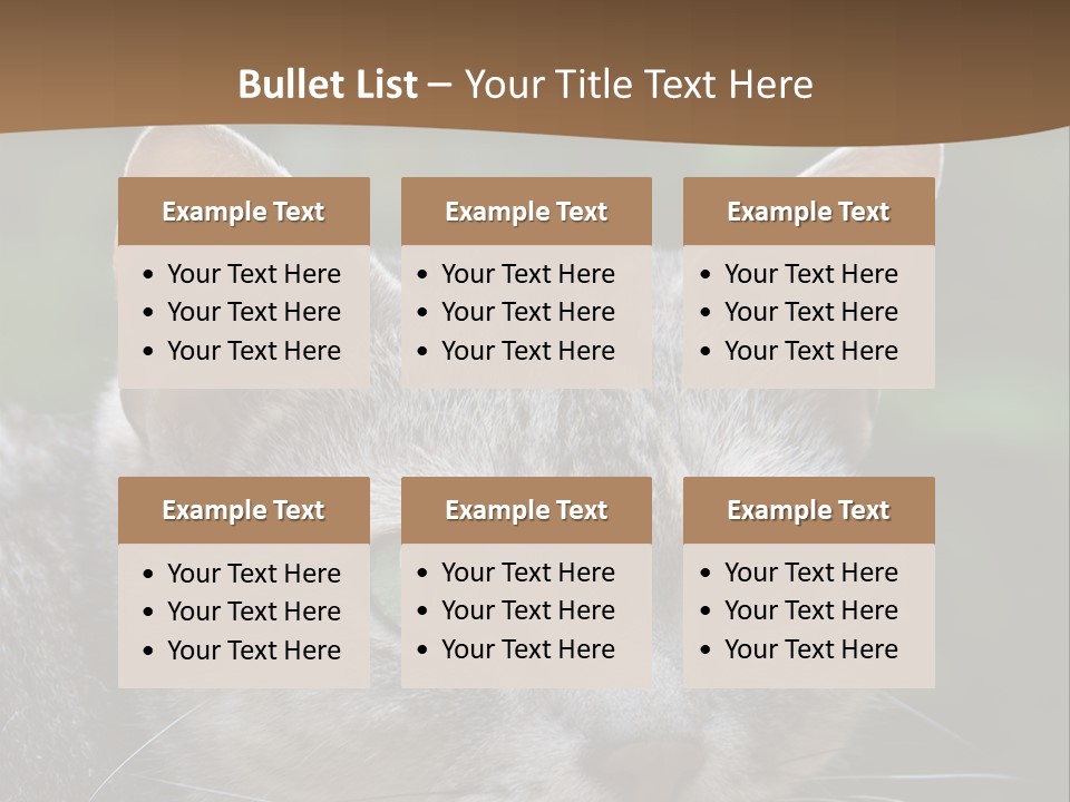 Ears Eyes Nature PowerPoint Template