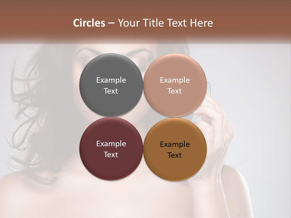 Style Glow Face PowerPoint Template