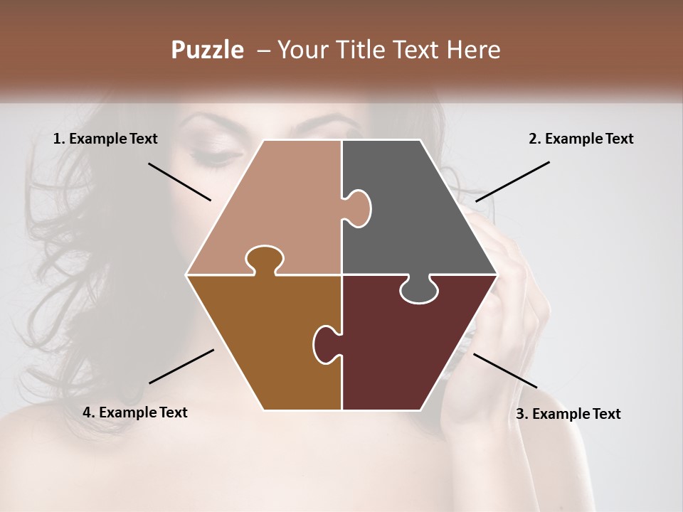 Style Glow Face PowerPoint Template