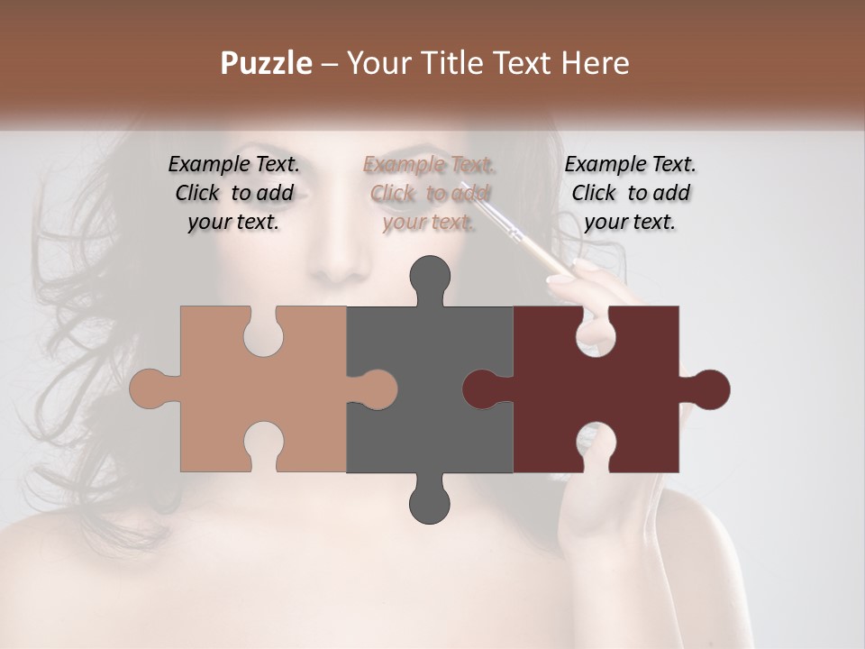 Style Glow Face PowerPoint Template