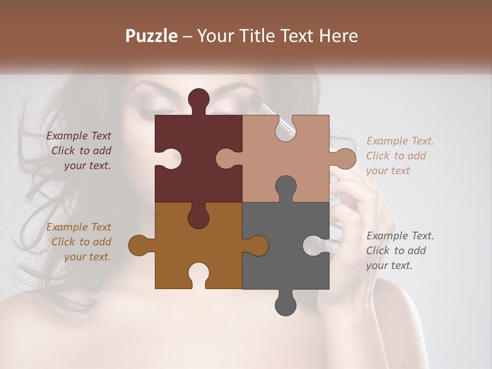 Style Glow Face PowerPoint Template