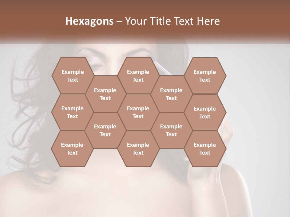 Style Glow Face PowerPoint Template
