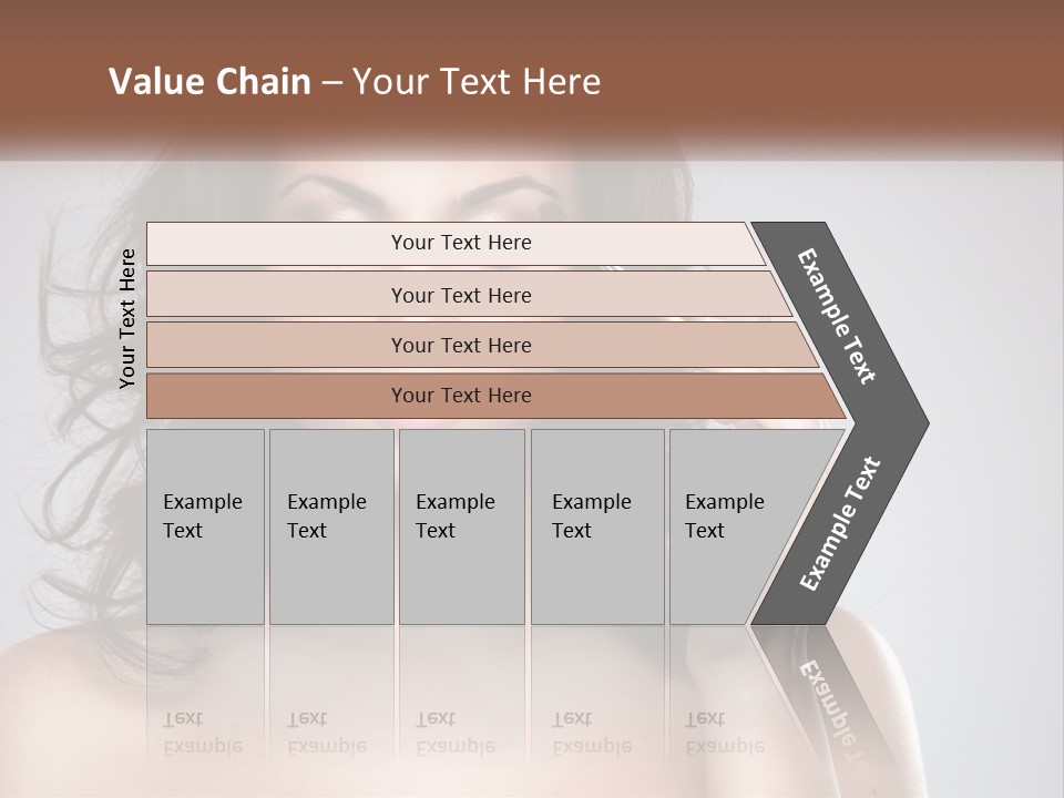 Style Glow Face PowerPoint Template