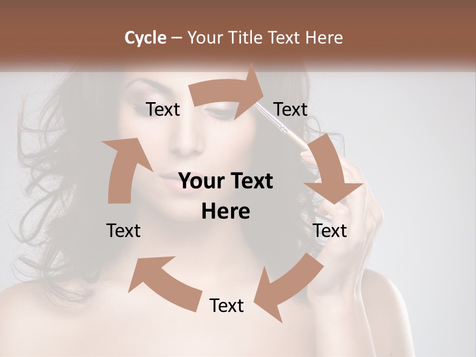 Style Glow Face PowerPoint Template