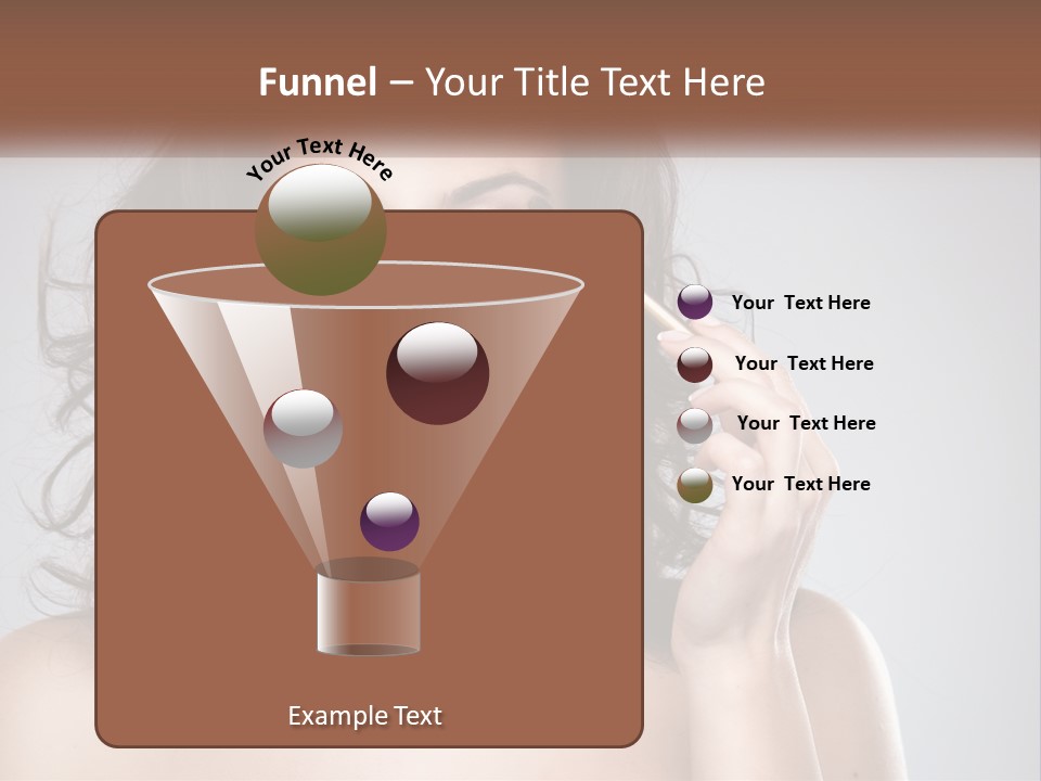 Style Glow Face PowerPoint Template