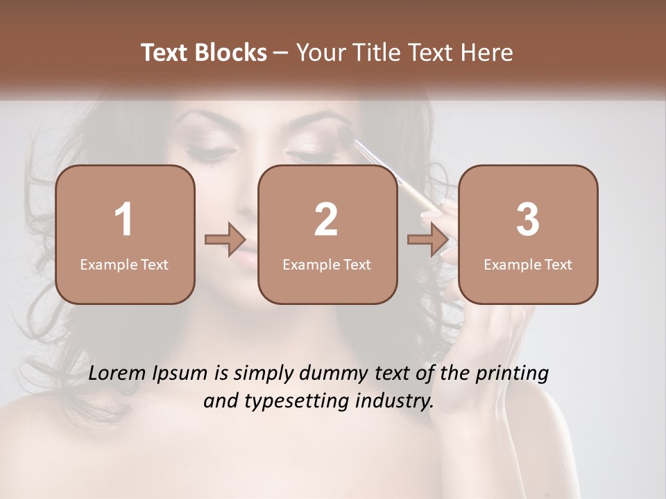Style Glow Face PowerPoint Template