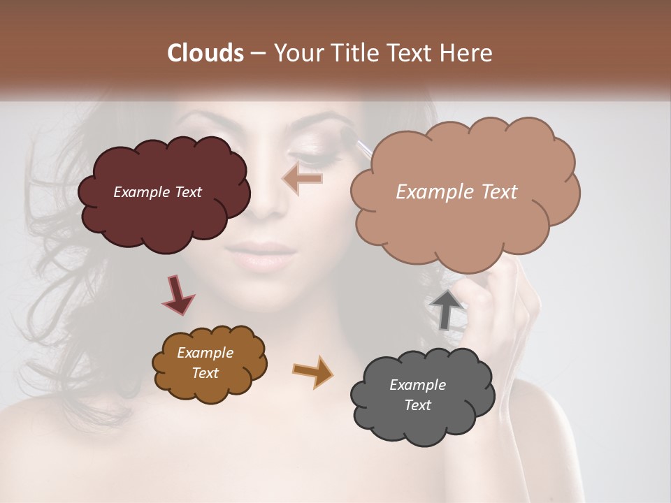 Style Glow Face PowerPoint Template