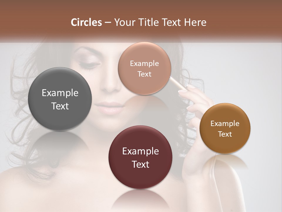 Style Glow Face PowerPoint Template