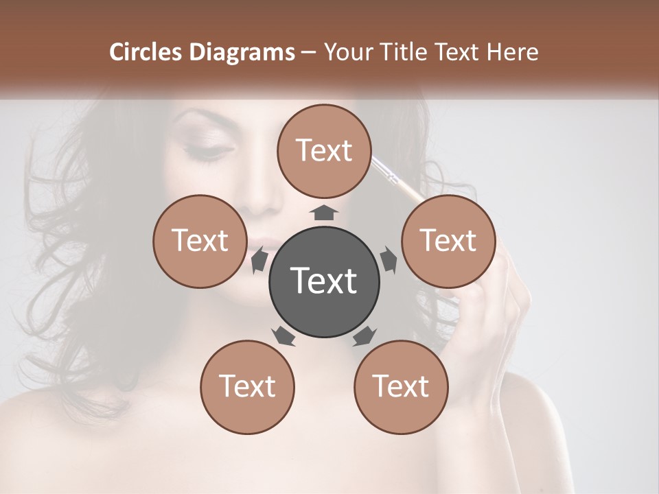 Style Glow Face PowerPoint Template