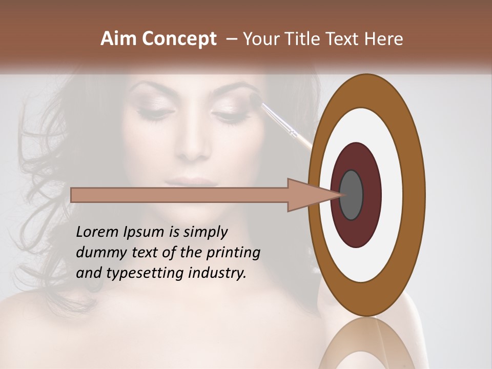Style Glow Face PowerPoint Template