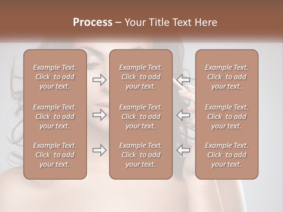 Style Glow Face PowerPoint Template