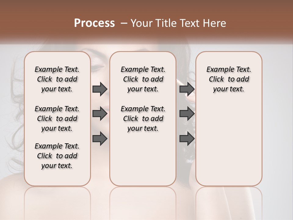 Style Glow Face PowerPoint Template