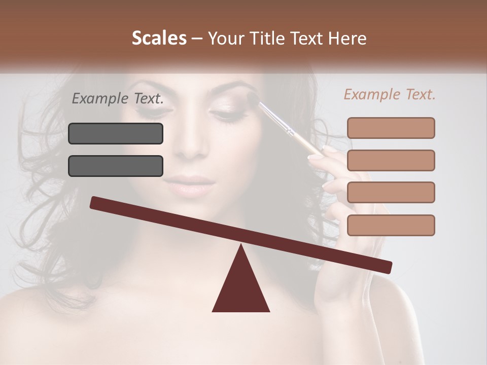 Style Glow Face PowerPoint Template