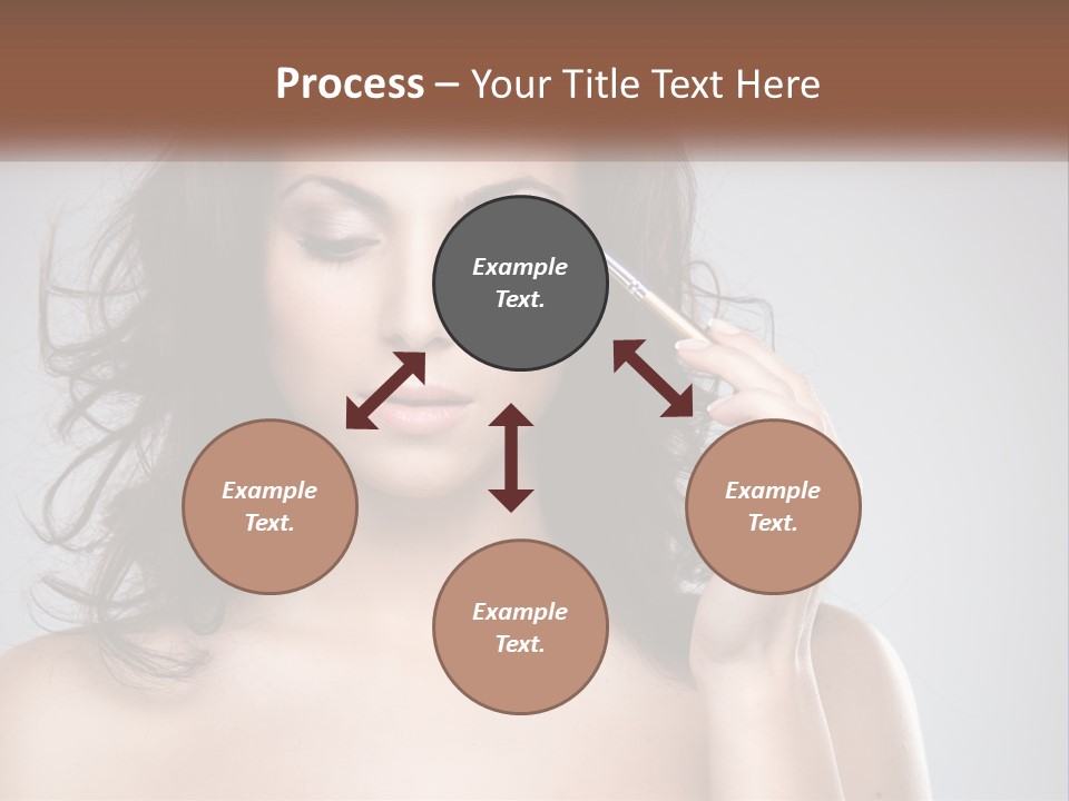 Style Glow Face PowerPoint Template