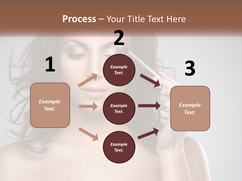 Style Glow Face PowerPoint Template